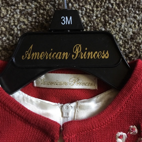 Baby Girl Off-White Floral Dress - Picture 5 of 6